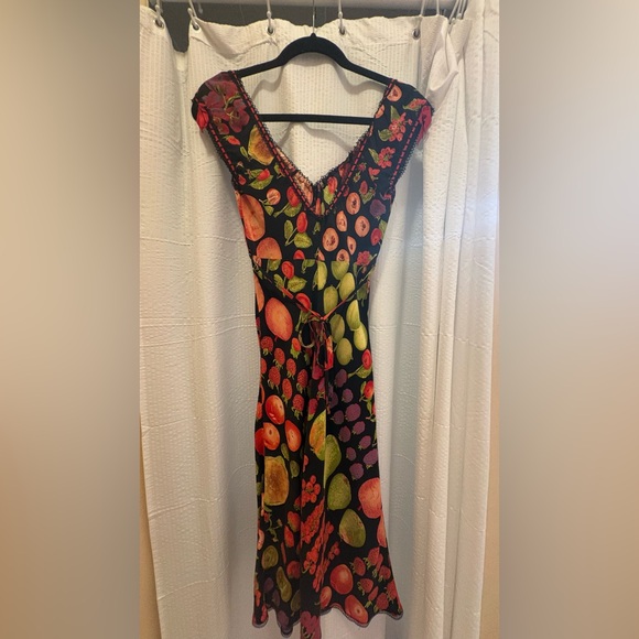 Betsy Johnson fruit dress women’s size 6 - Picture 3 of 5